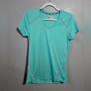RBX women's performance tee, teal, M